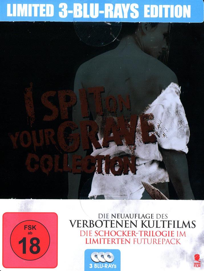 I Spit on your Grave Collection FuturePak, Limited Edition, 3 Blu-rays
