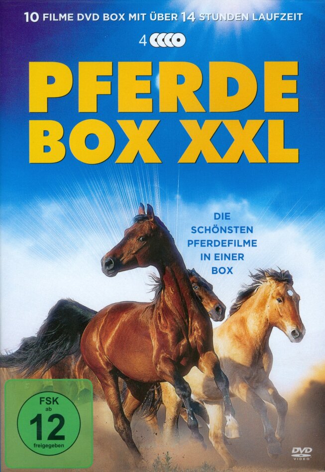 Pferdebox XXL - 10 Spielfilme Box 4 DVDs