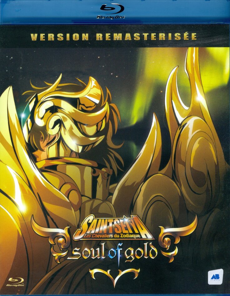 Saint Seiya - Les chevaliers du Zodiaque - Soul of Gold (2015) Remastered, 2 Blu-rays