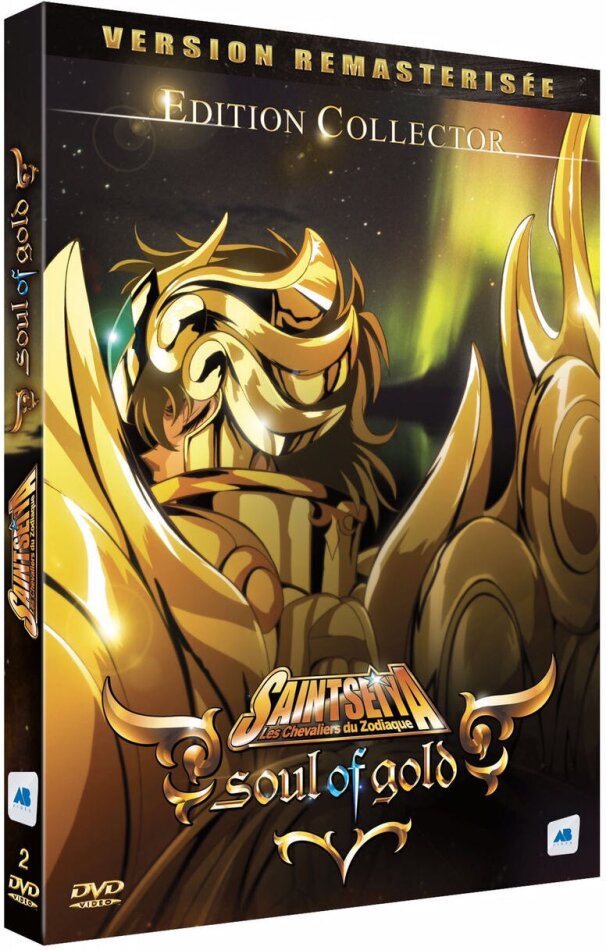 Saint Seiya - Les chevaliers du Zodiaque - Soul of Gold (2015) Version Remasterisée, 2 DVD