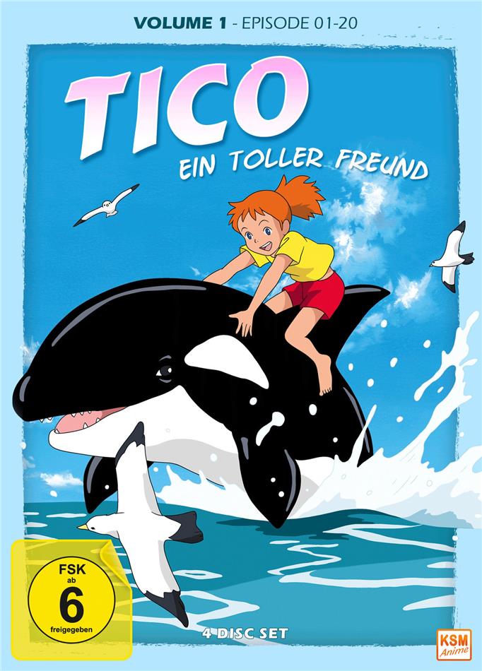 Tico - Ein toller Freund - Vol. 1 4 DVDs