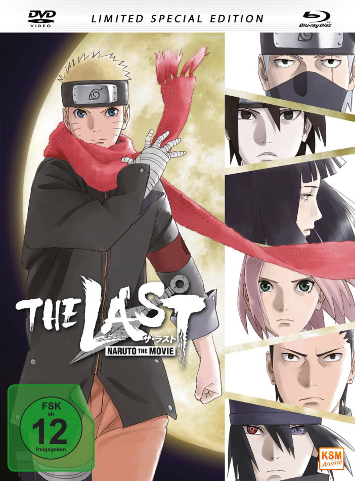 Naruto - The Last - The Movie (2014) Limited Special Edition, Mediabook, Blu-ray + DVD