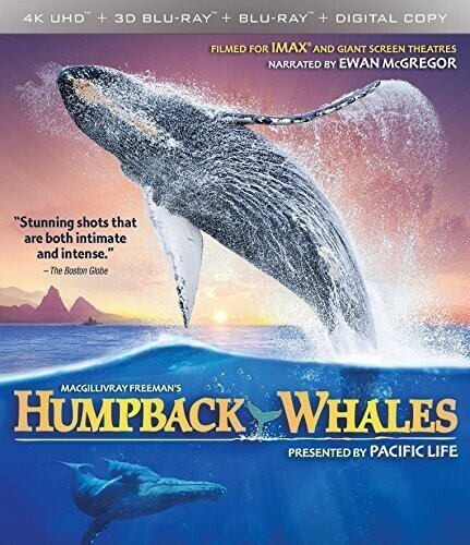 Humpback Whales 4K Mastered, Imax, 4K Ultra HD + Blu-ray 3D + Blu-ray
