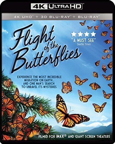 Flight of the Butterflies 4K Mastered, Imax, 4K Ultra HD + Blu-ray 3D + Blu-ray