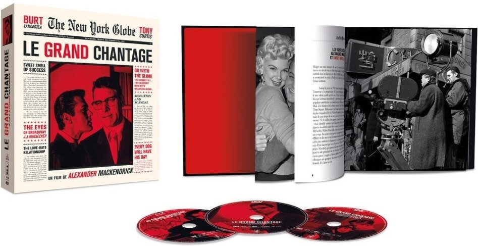 Le grand chantage (1957) b/w, Blu-ray + 2 DVDs + Book