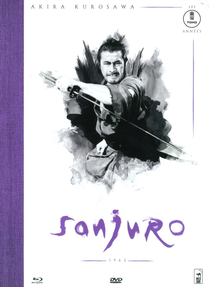 Sanjuro (1962) n/b, Mediabook, Blu-ray + DVD