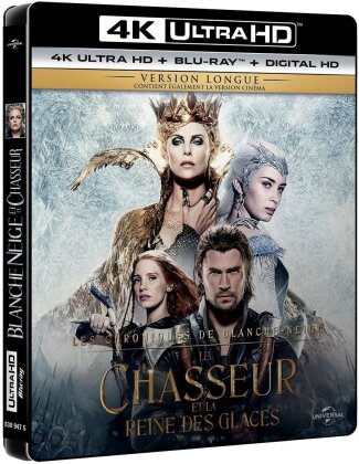 Le Chasseur et la Reine des Glaces (2016) (Kinoversion, Langfassung, 4K Ultra HD + Blu-ray)