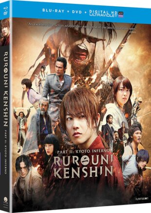 Rurouni Kenshin - Part 2: Kyoto Inferno Blu-ray + DVD