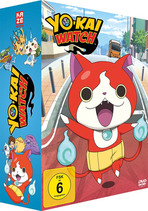 Yo-Kai Watch Édition Collector, 4 DVD