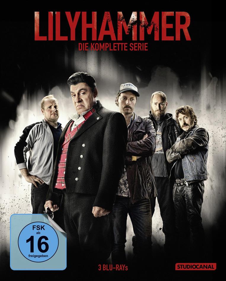 Lilyhammer - Die komplette Serie - Staffel 1-3 Gesamtedition, 3 Blu-rays