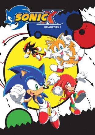 Sonic X - Season 1 & 2 Collection 1, 8 DVDs