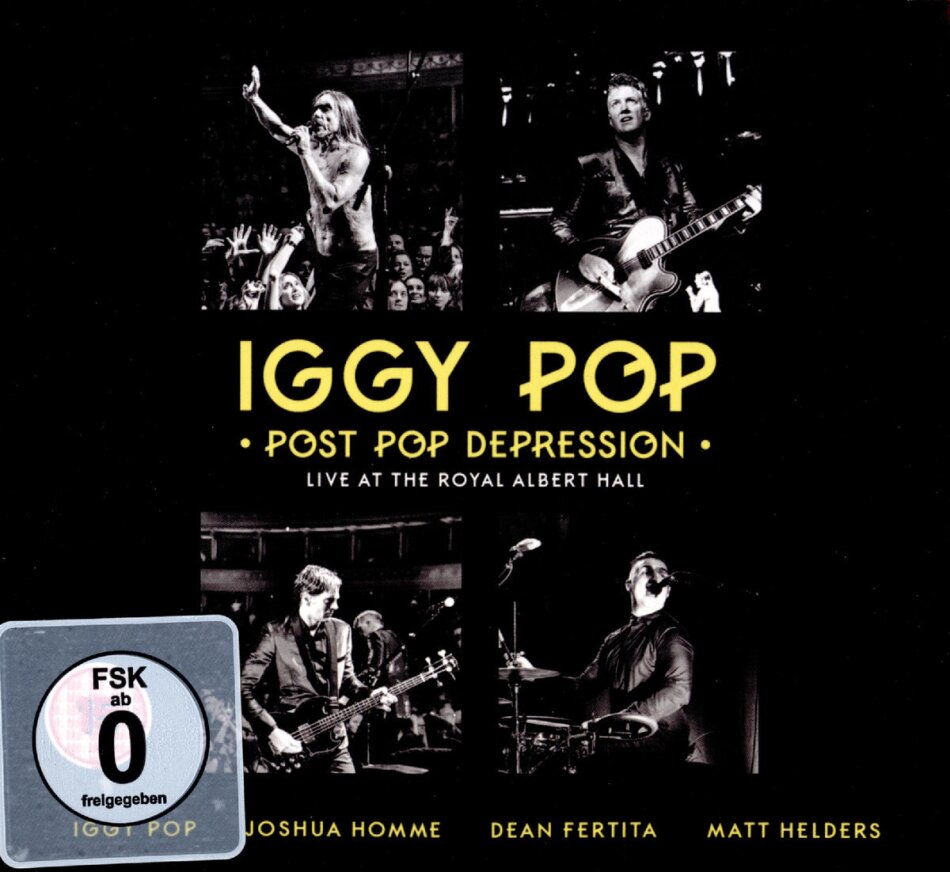 Iggy Pop - Post Pop Depression - Live at The Royal Albert Hall DVD + 2 CD