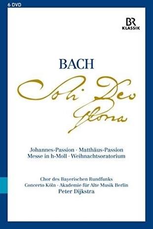 Chor des Bayerischen Rundfunks & Peter Dijkstra - Bach - Soli Deo Gloria BR Klassik, 6 DVD
