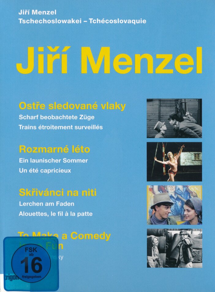 Jiří Menzel Box 1 Trigon-Film, 3 DVDs