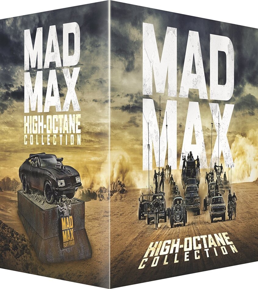Mad Max High-Octane Collection Coffret Voiture, Limited Collector's Edition, 4K Ultra HD + 5 Blu-rays + 5 DVDs
