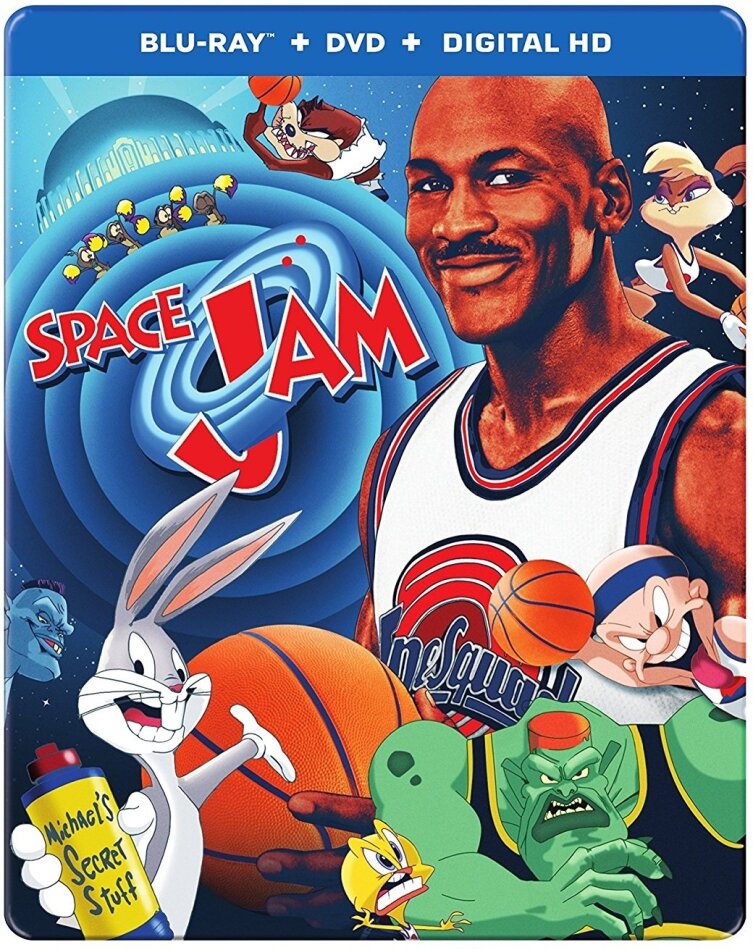 Space Jam (1996) Steelbook, Blu-ray + DVD