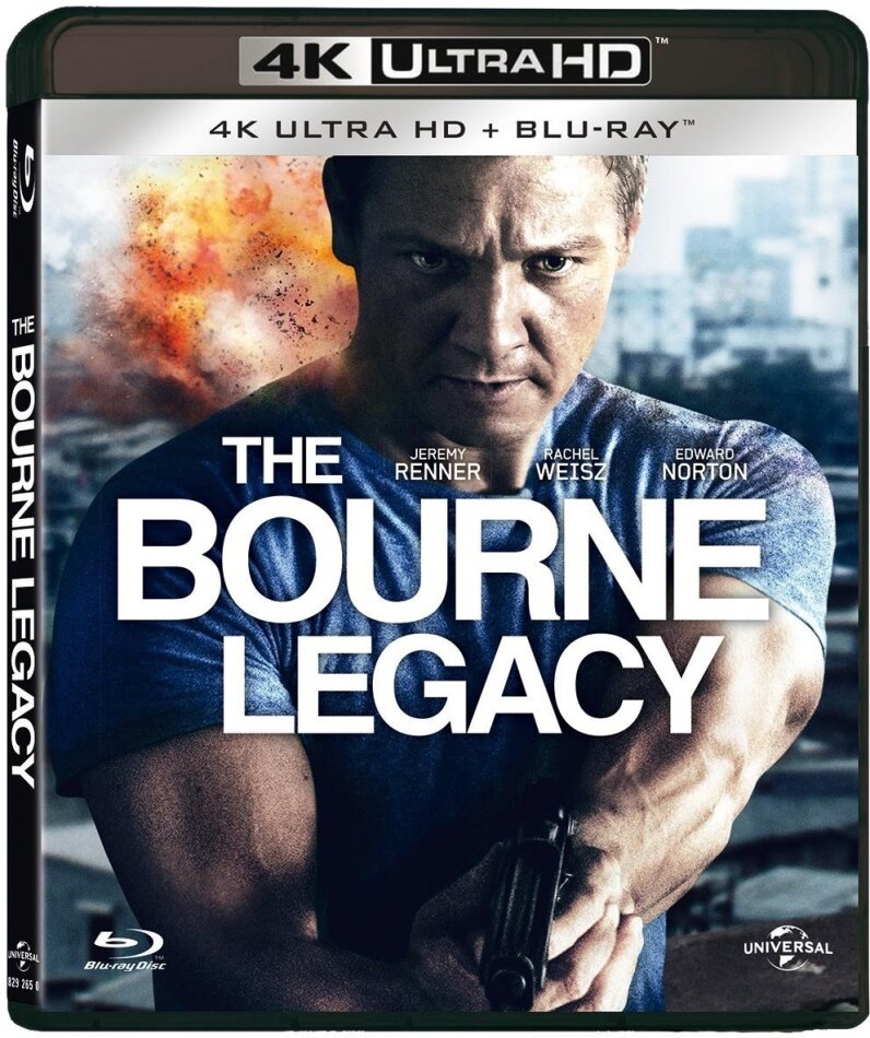 The Bourne Legacy (2012) 4K Ultra HD + Blu-ray
