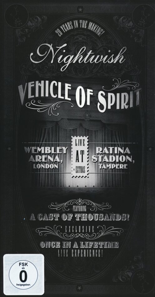 Nightwish - Vehicle Of Spirit 3 DVDs