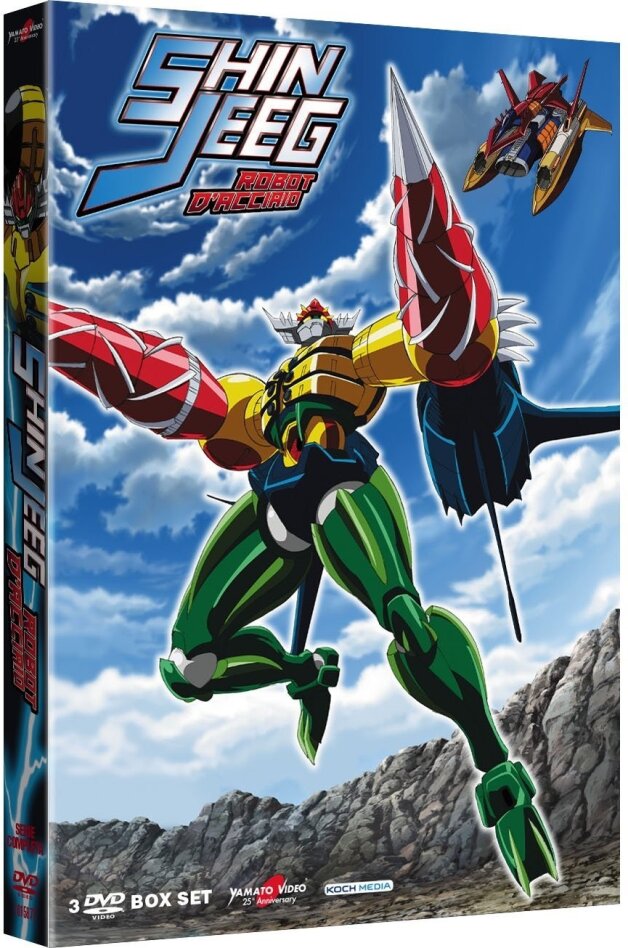 Shin Jeeg Robot d'acciaio - Serie Completa 3 DVDs
