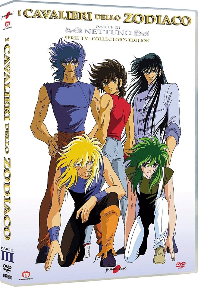 I cavalieri dello Zodiaco - Parte 3 - Nettuno Collector's Edition, 3 DVDs