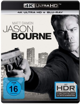 Jason Bourne (2016) (4K Ultra HD + Blu-ray)