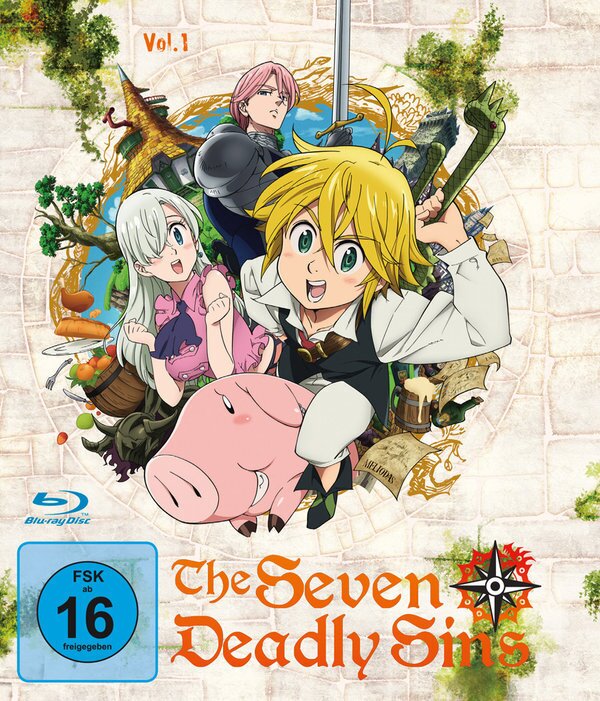 The Seven Deadly Sins - Staffel 1 - Vol. 1