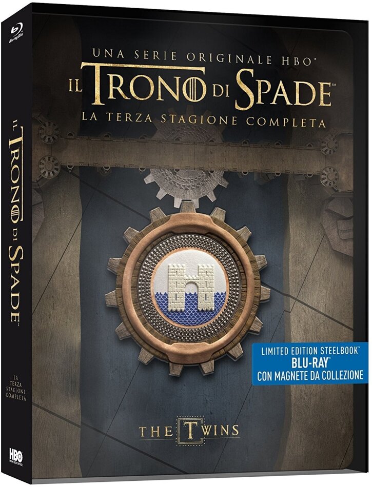 Il Trono di Spade - Stagione 3 con magnete da collezione, Edizione Limitata, Steelbook, 5 Blu-ray
