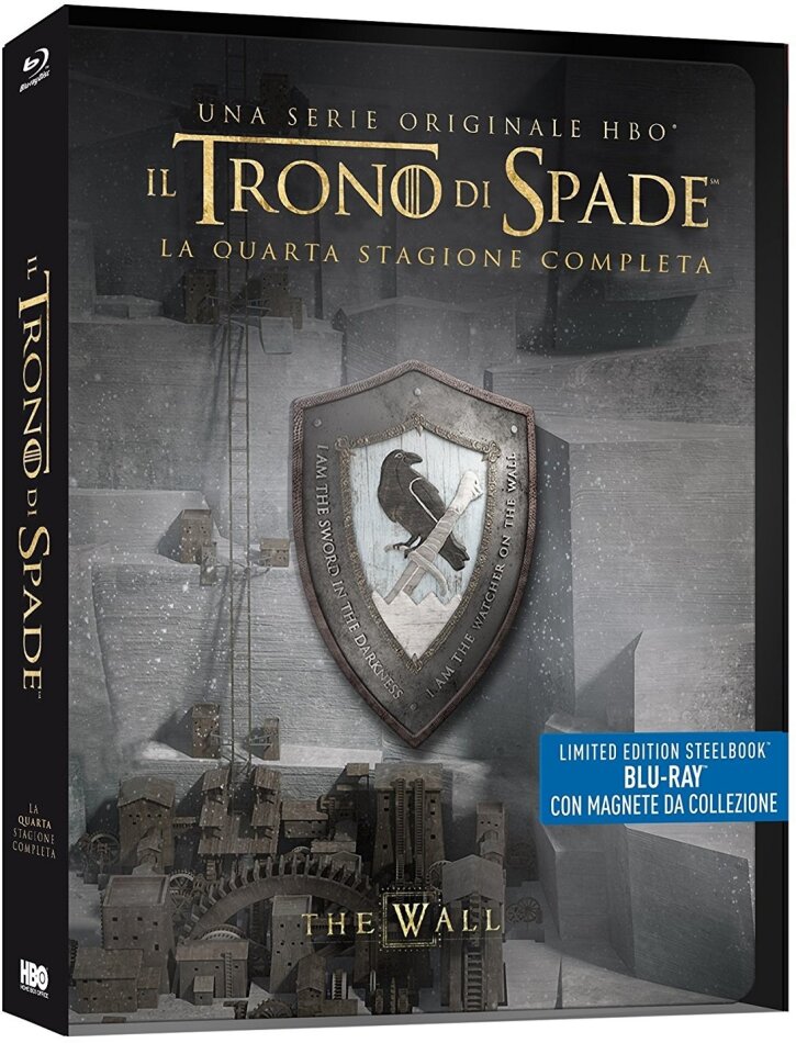 Il Trono di Spade - Stagione 4 con magnete da collezione, Edizione Limitata, Steelbook, 4 Blu-ray