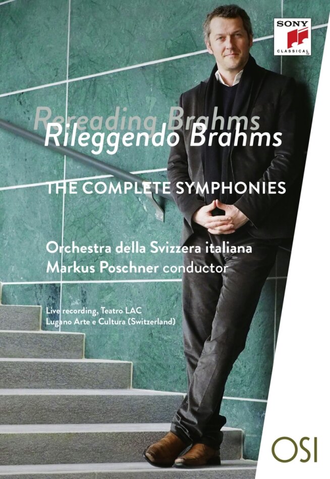 Orchestra Della Svizzera Italiana & Markus Poschner - Brahms - The Complete Symphonies - Rereading Brahms Sony Classical, 2 DVDs