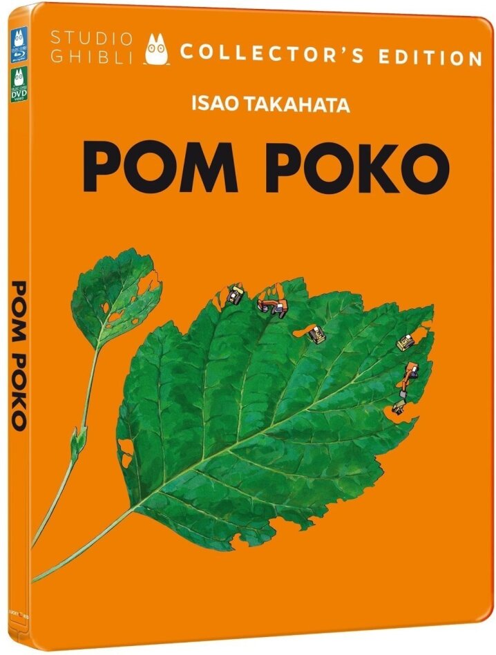 Pom Poko (1994) Édition Collector, Steelbook, Blu-ray + DVD