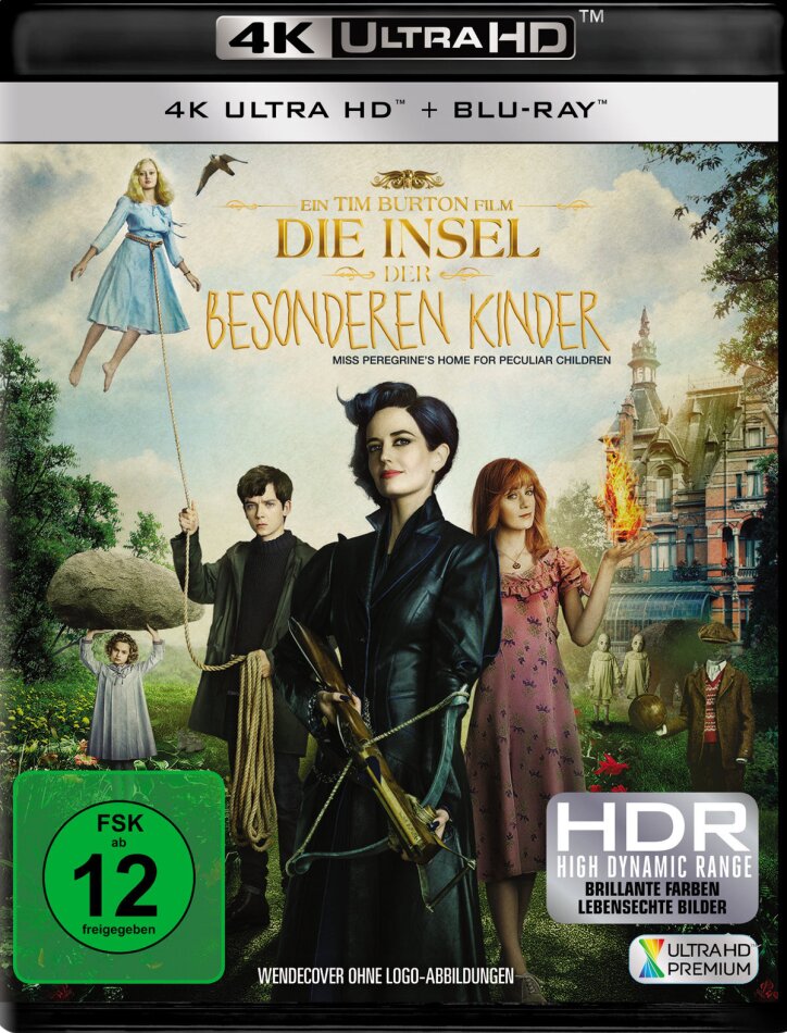 Die Insel der besonderen Kinder (2016) 4K Ultra HD + Blu-ray