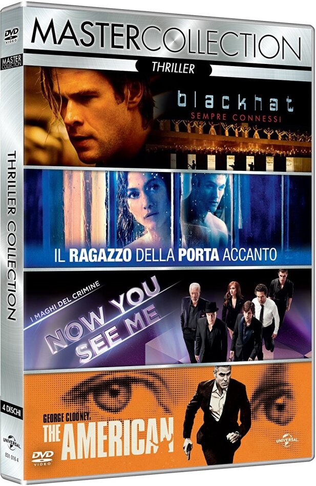 Thriller Collection Master Collection, 4 DVD