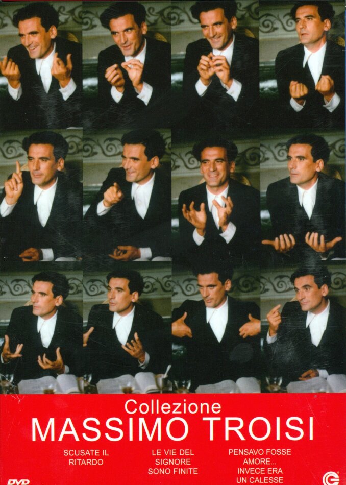 Collezione Massimo Troisi - Scusate il ritardo / Le vie del Signore sono finite / Pensavo fosse amore, invece era un calesse 3 DVDs
