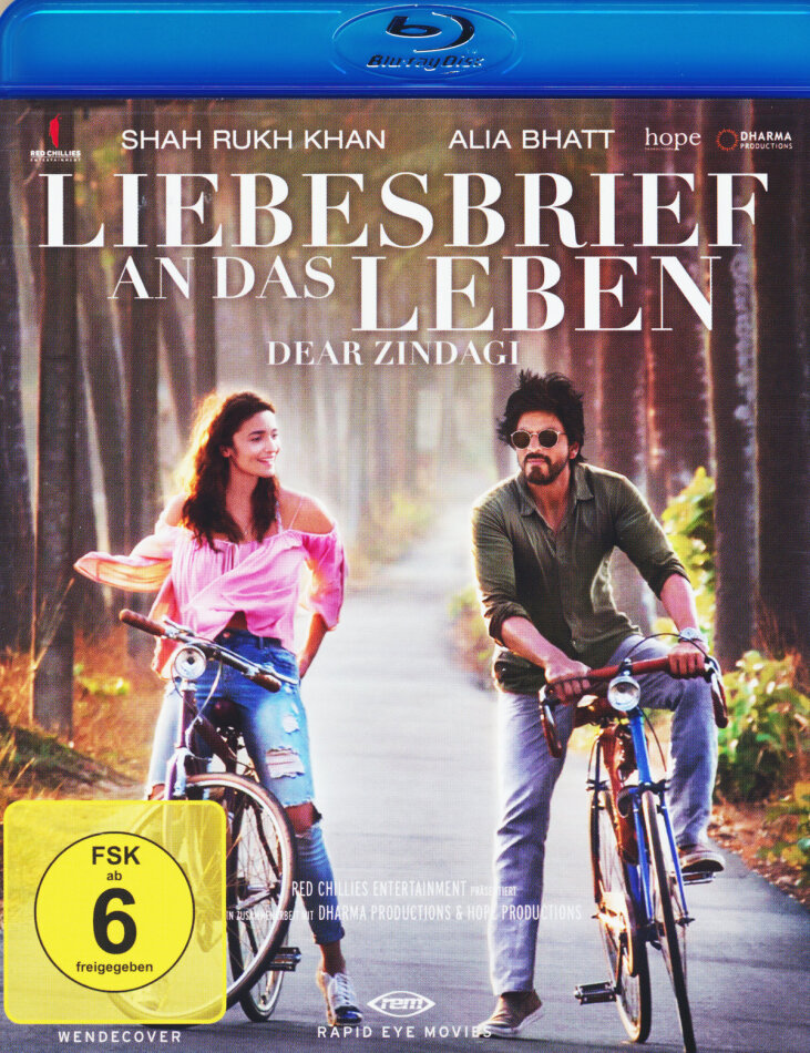 Liebesbrief an das Leben - Dear Zindagi (2016)