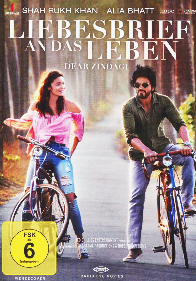 Liebesbrief an das Leben - Dear Zindagi (2016) + Poster, Limited Edition