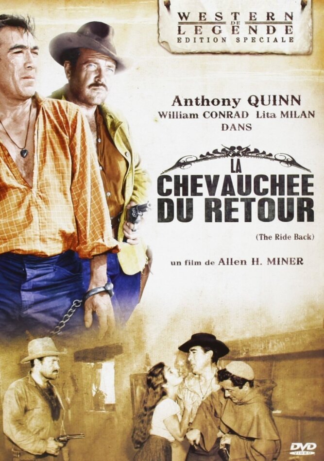 La chevauchée du retour (1957) Western de Légende, n/b, Édition Spéciale