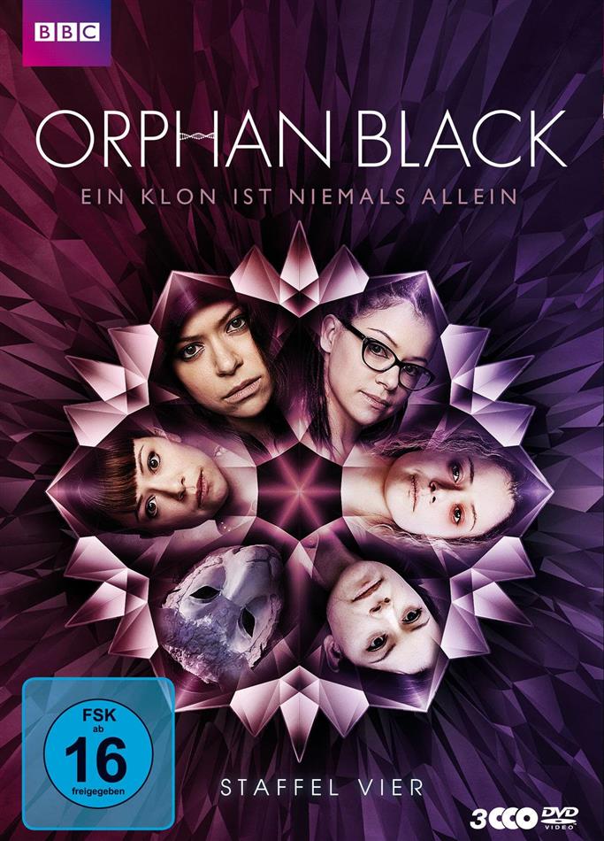 Orphan Black - Staffel 4 BBC, 3 DVDs