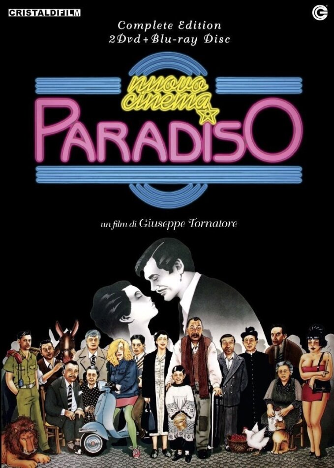 Nuovo Cinema Paradiso (1988) Blu-ray + 2 DVD