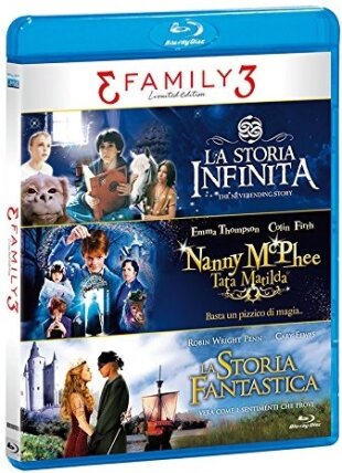 3 Family 3 - Tris Family - La Storia Infinita / Tata Matilda / La Storia Fantastica Edizione Limitata, 3 Blu-ray