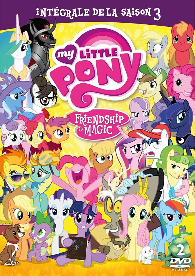 My Little Pony - Les amies c'est magique ! - Intégrale de la Saison 3 2 DVDs