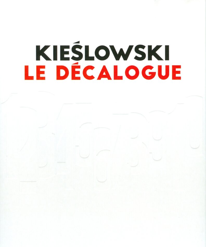 Kieslowski - Le Décalogue (1988) 2 Blu-rays + DVD