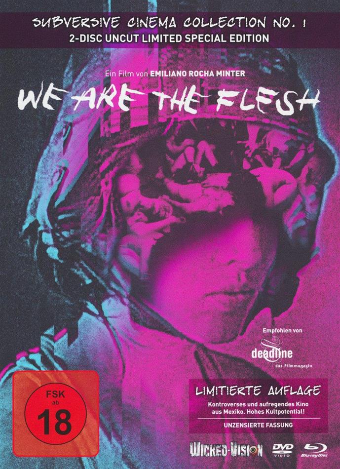 We are the Flesh (2016) Cover A, Subversive Cinema Collection, Unzensiert, Limited Special Edition, Mediabook, Uncut, Blu-ray + DVD