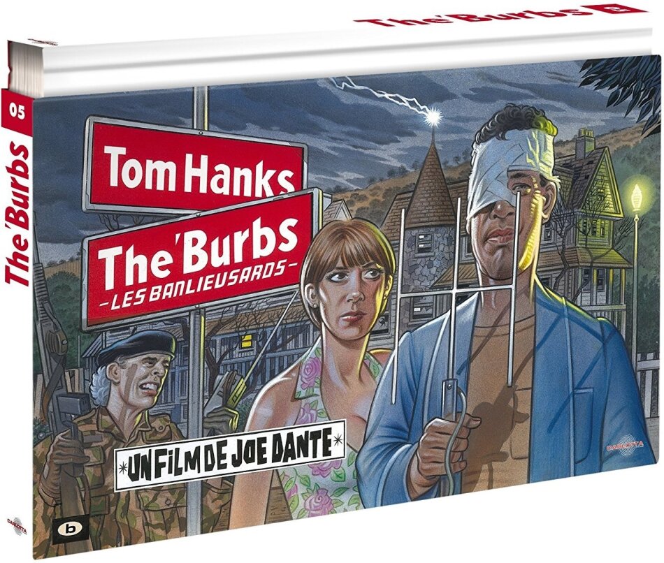 The 'Burbs - Les banlieusards (1989) Édition Coffret Ultra Collector, Limited Edition, Blu-ray + 2 DVDs + Buch