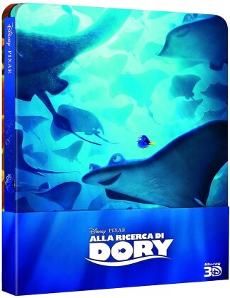 Alla ricerca di Dory (2016) (Steelbook, Blu-ray 3D + 2 Blu-rays)
