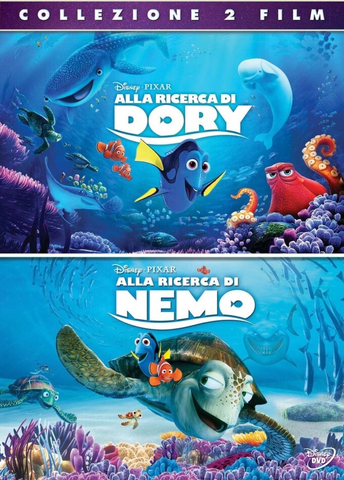 Alla ricerca di Dory / Alla ricerca di Nemo 2 DVD