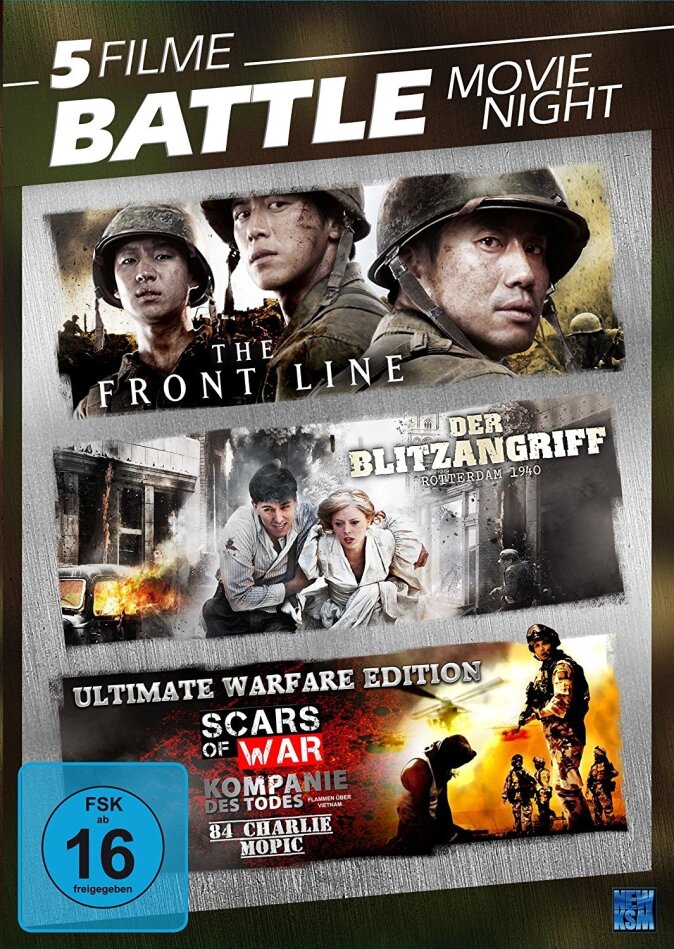 Battle Movie Night - 5 Filme 3 DVDs