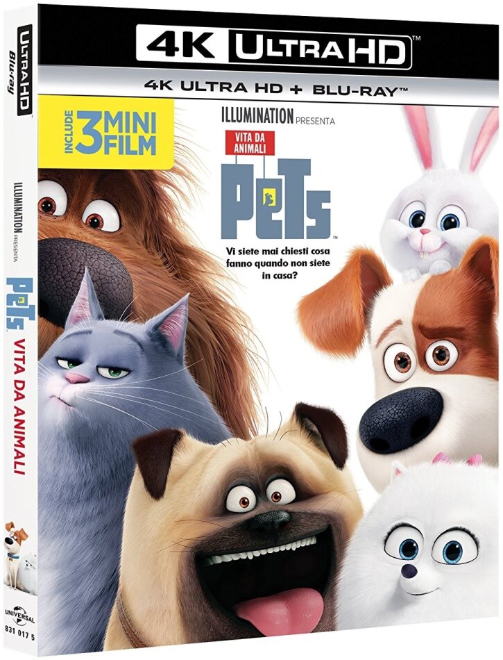Pets - Vita da animali (2016) 4K Ultra HD + Blu-ray