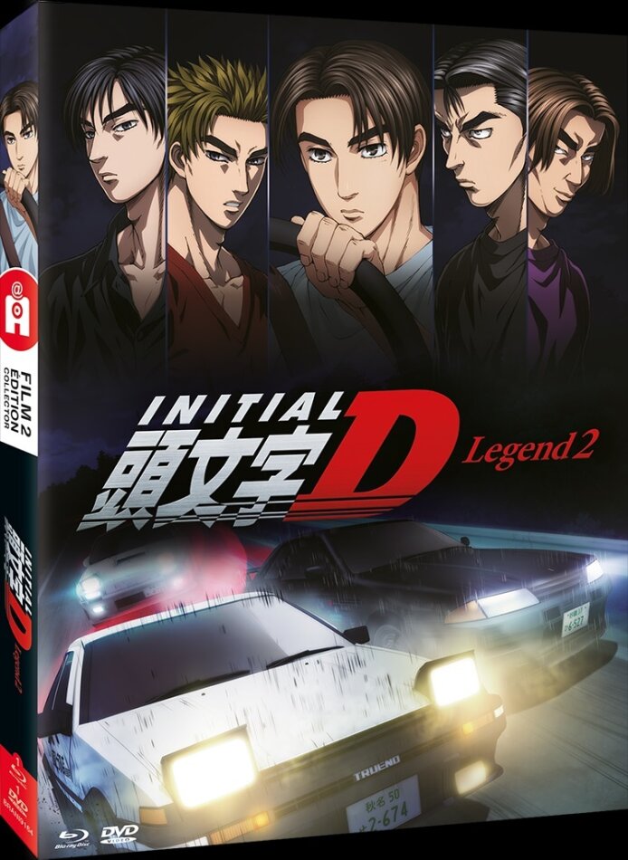Initial D - Legend - Film 2 (2015) Collector's Edition, Blu-ray + DVD