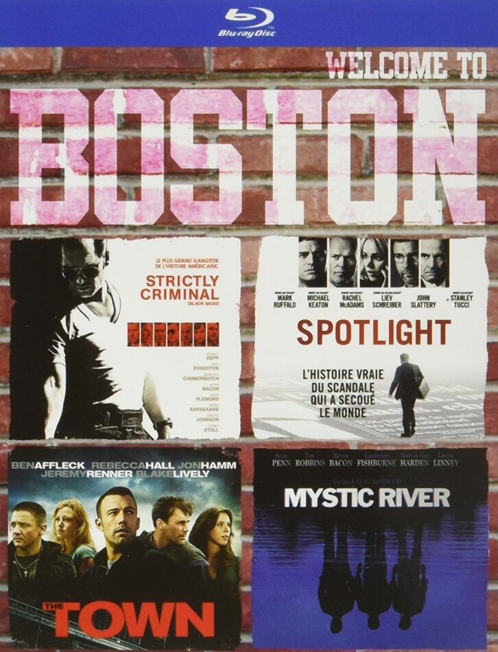 Coffret Welcome To Boston Cofanetto, 4 Blu-ray