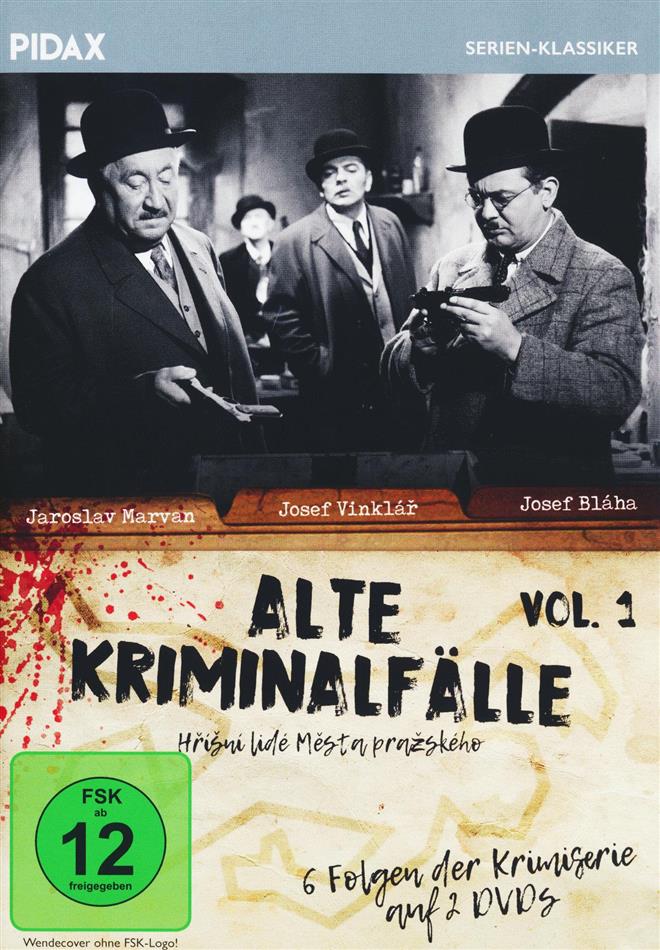 Alte Kriminalfälle - Vol. 1 Pidax Serien-Klassiker, b/w, 2 DVDs